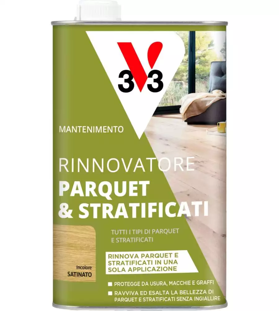 RINNOVATORE PER PARQUET, TRASPARENTE - 1 LITRO